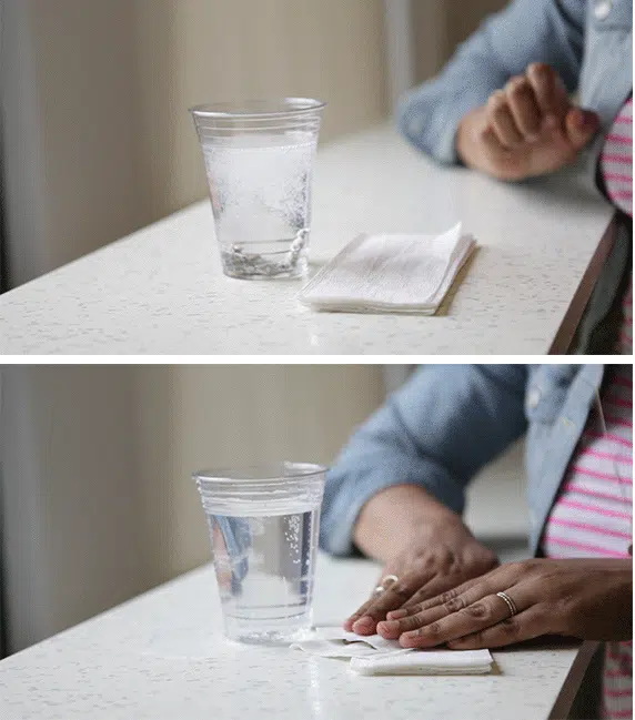 Eau de seltz pour bijoux